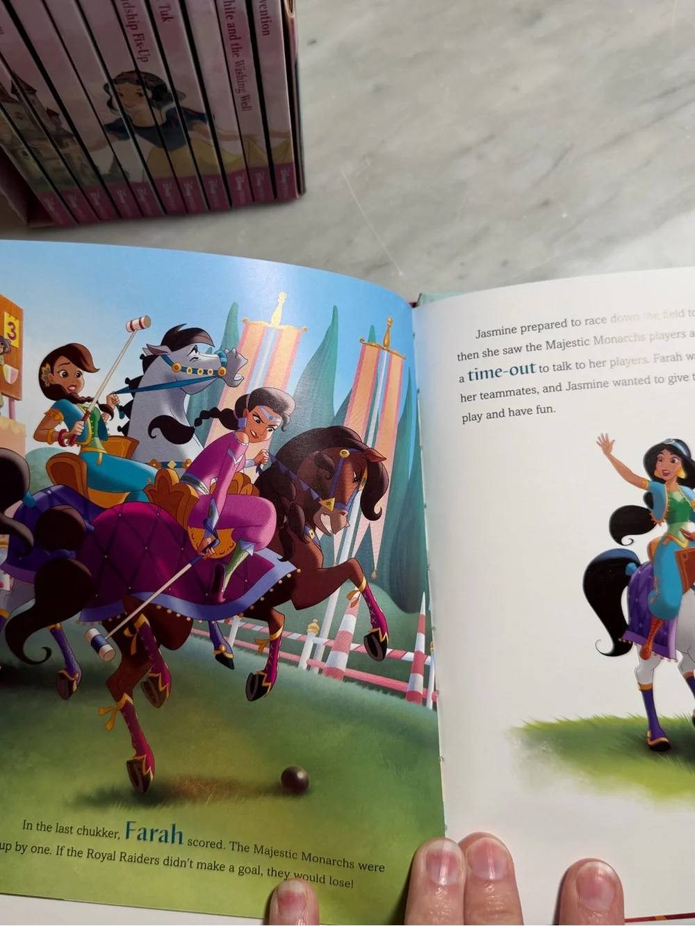 Disney 5 Minute Princess Stories Box Set - 12 Books Pink Hardcover Treasury